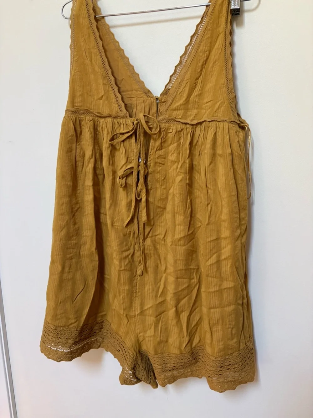 NWOT Free People Easton Romper Size Large